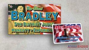 Political Banners & Vehicle Magnetics