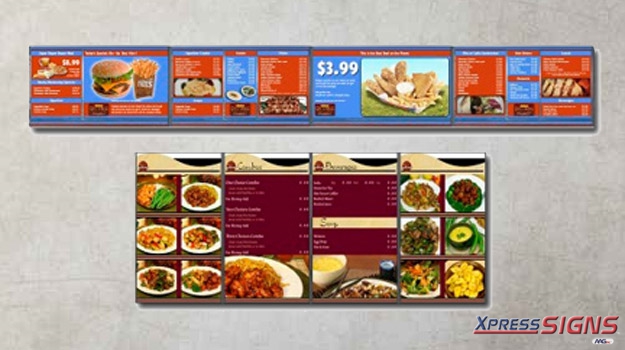 Digital Menu Boards