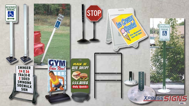 Outdoor Sign Frames and Posts