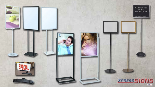 Indoor Sign Frames and Holders