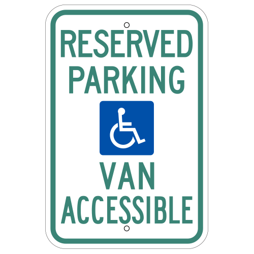 Disabled Parking Van Accessible
